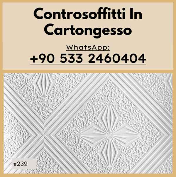 controsoffitto in cartongesso