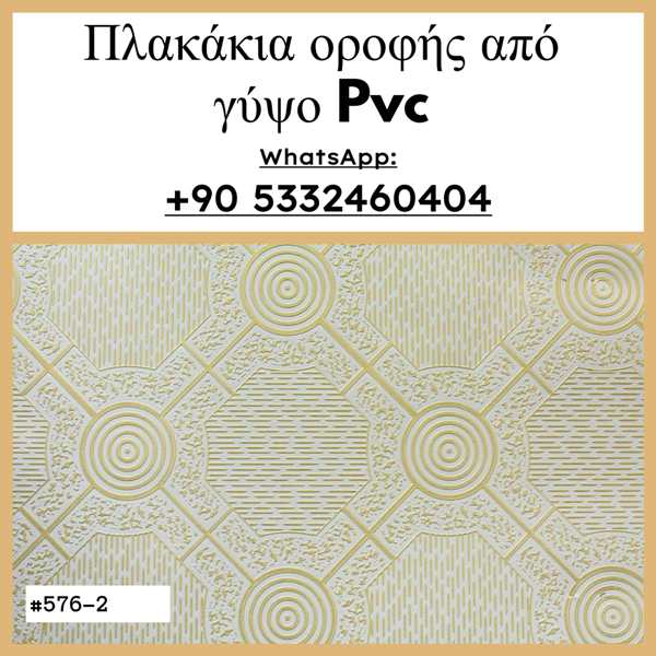 εργοστάσιο πλακιδίων οροφής γύψου