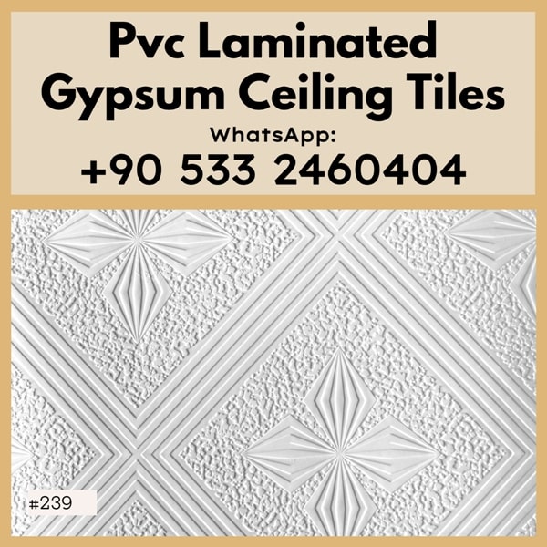 gypsum ceiling materials